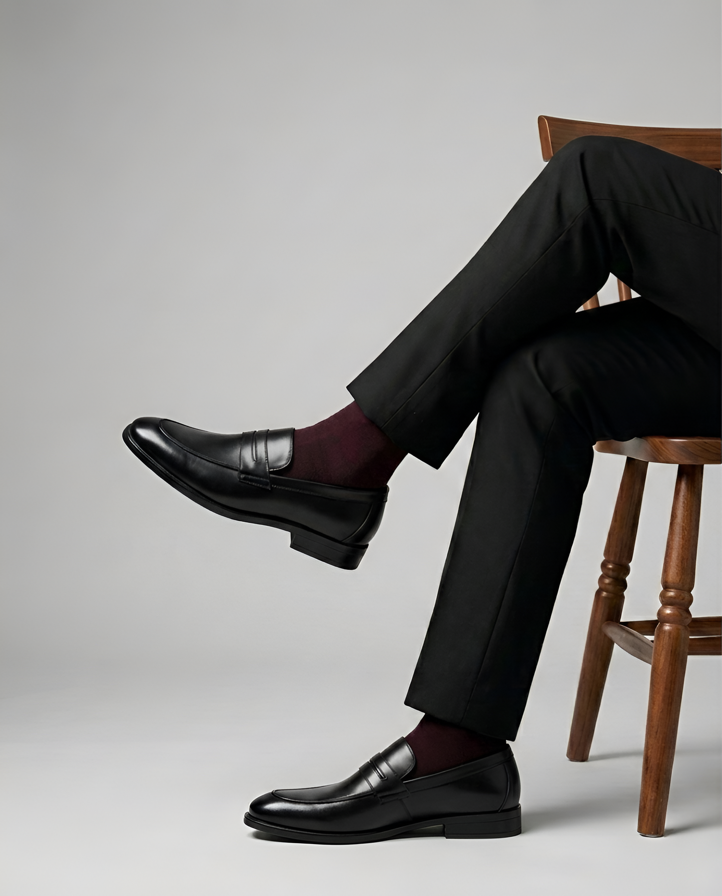 TOM HENDRIX STRAP LOAFER BLACK