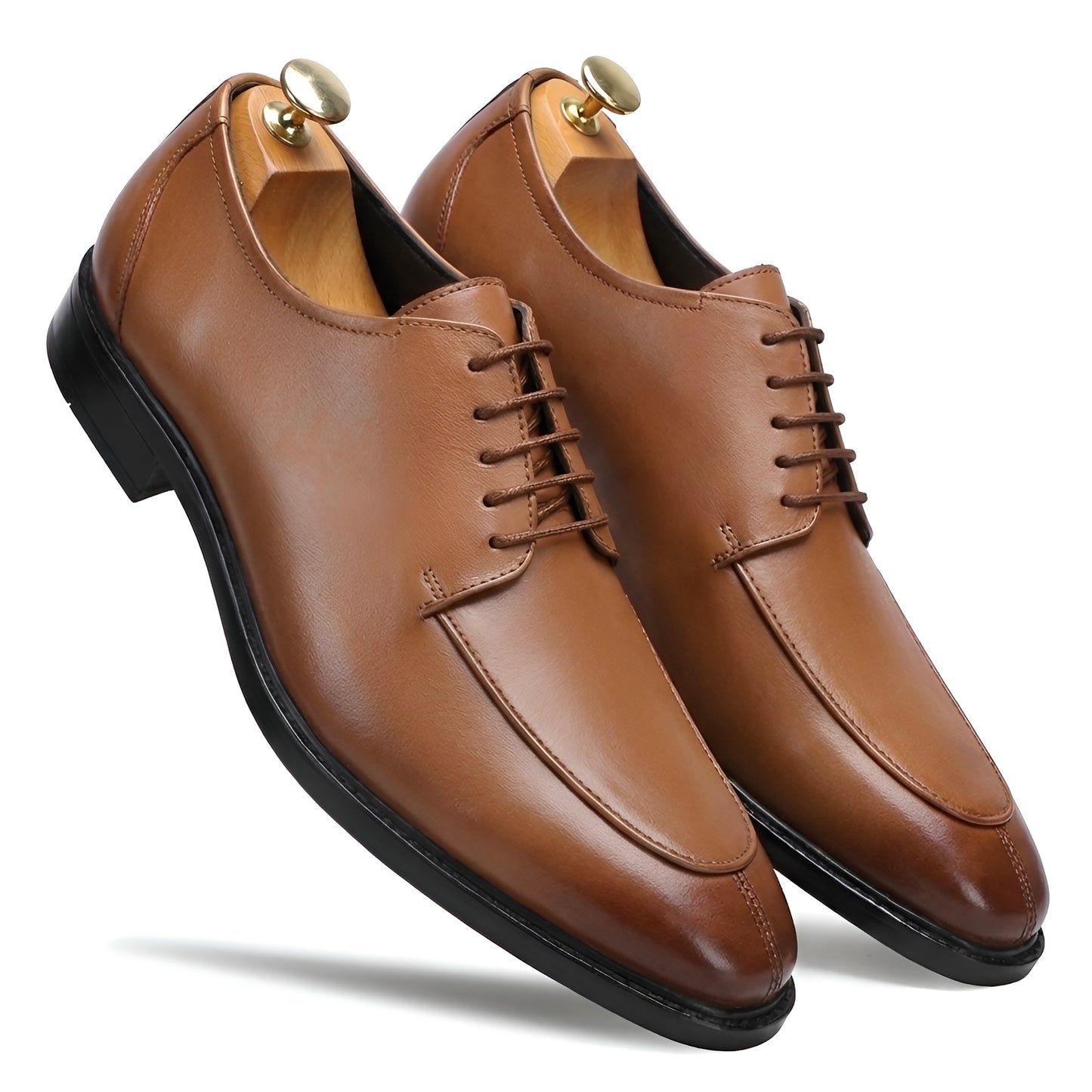 TOM HENDRIX CLASSIC MOC TOE DERBY TAN
