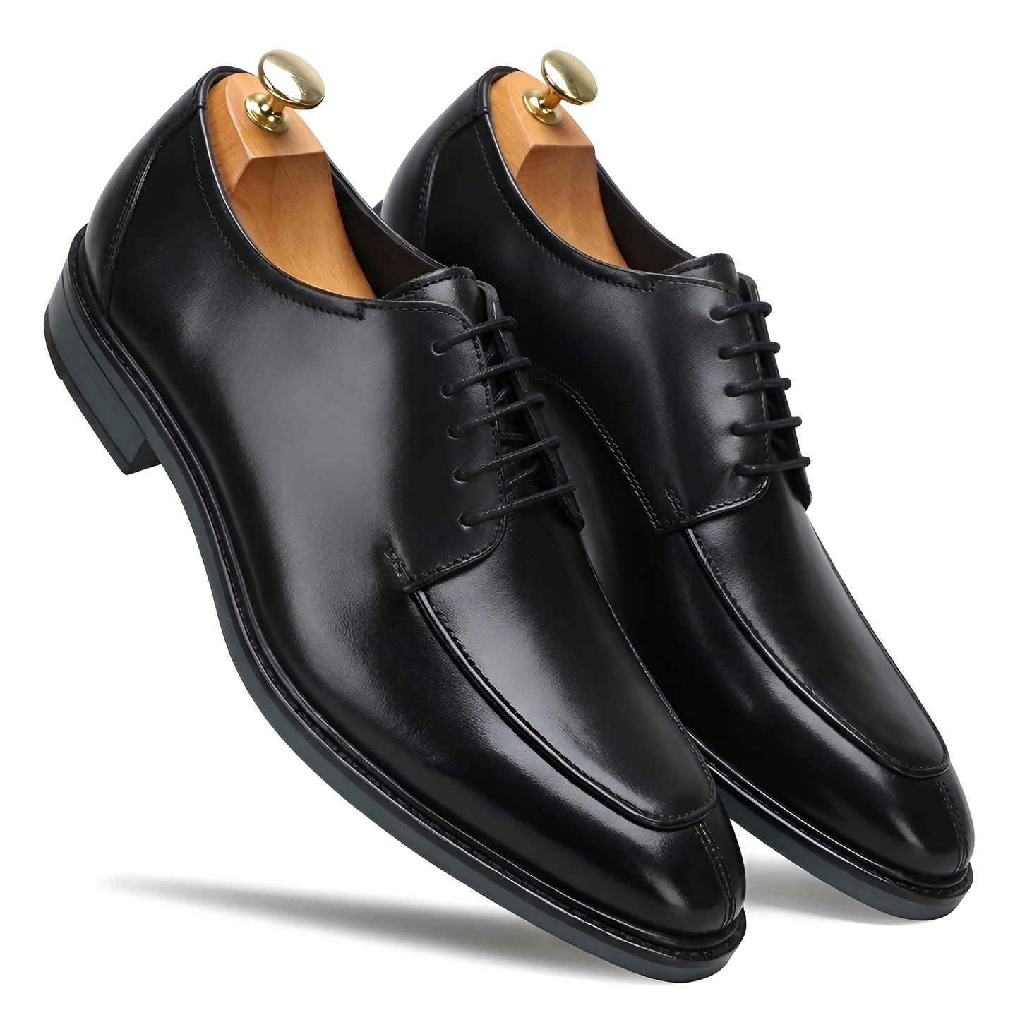 TOM HENDRIX CLASSIC MOC TOE DERBY BLACK