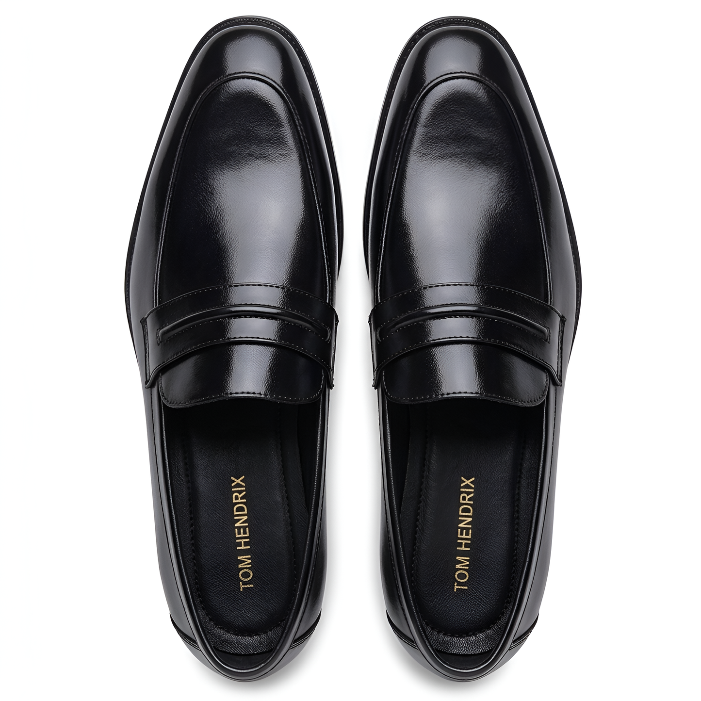 TOM HENDRIX STRAP LOAFER BLACK