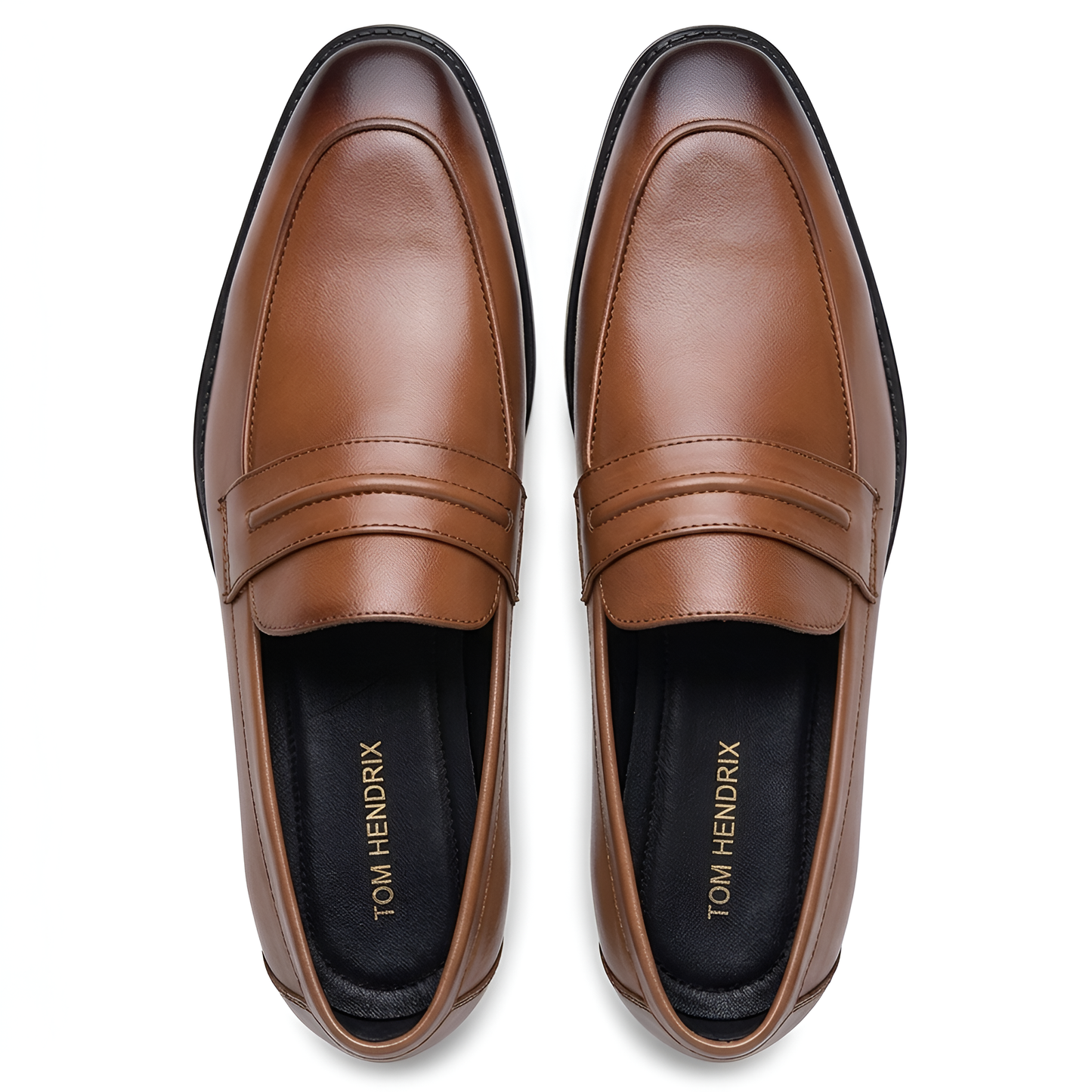 TOM HENDRIX STRAP LOAFER TAN