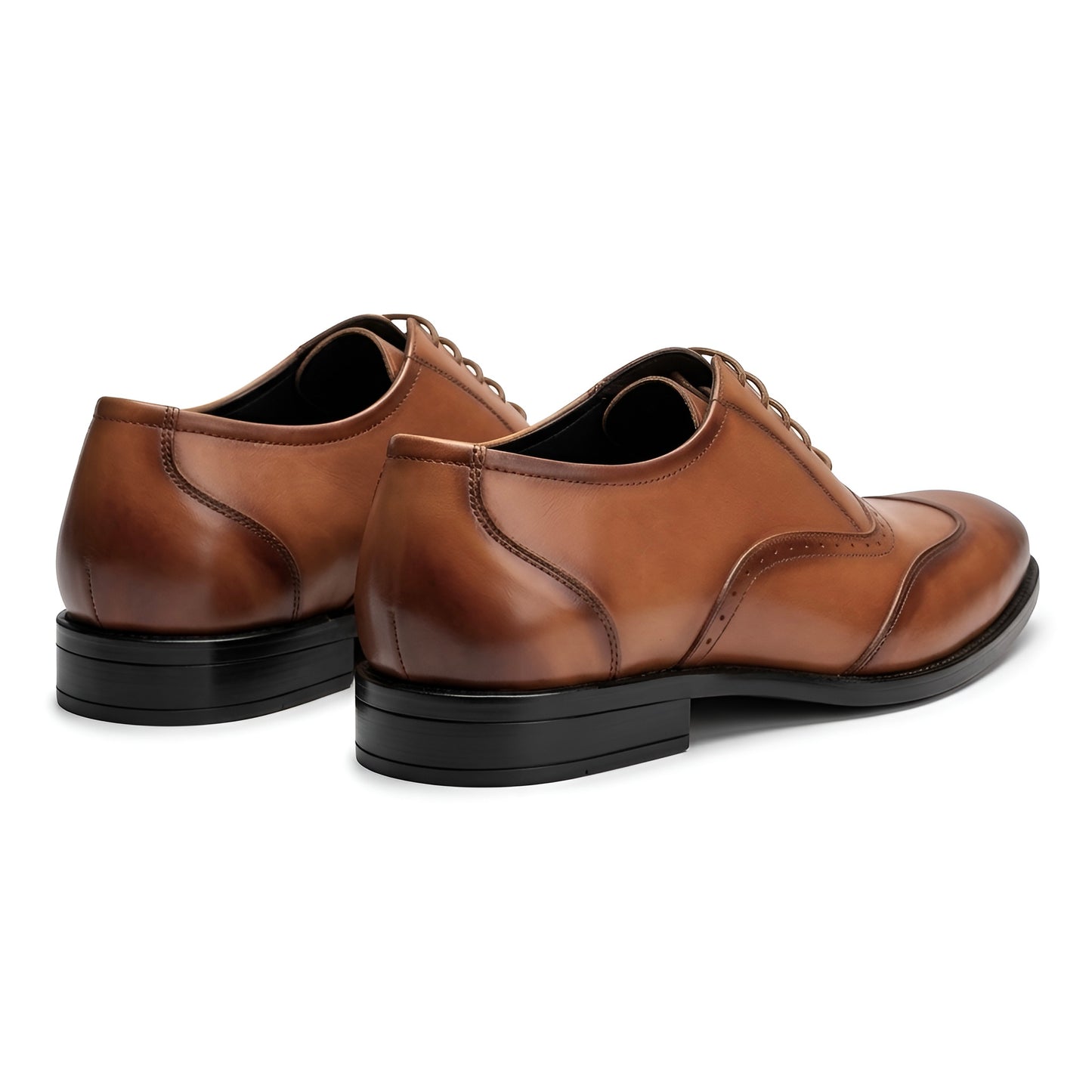 TOM HENDRIX CLASSIC WINGTIP TOE DERBY TAN