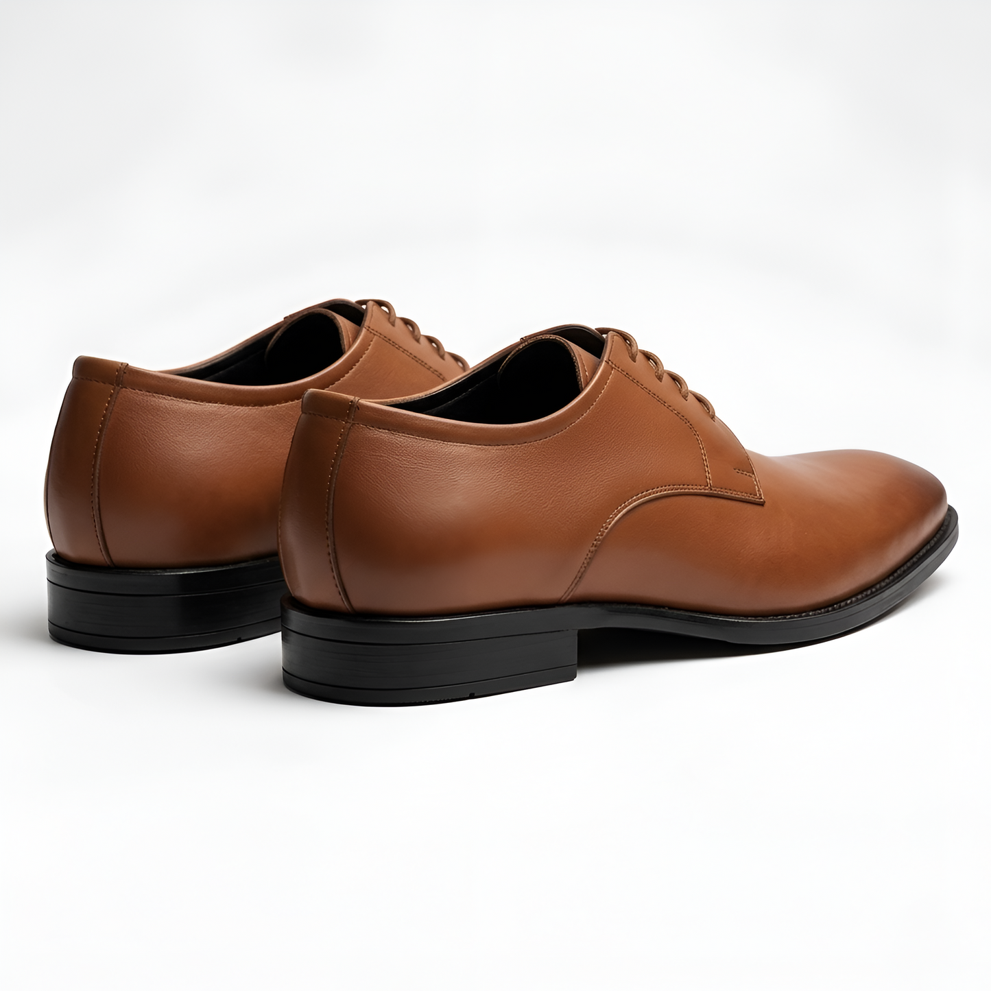 TOM HENDRIX CLASSIC PLAIN TOE DERBY TAN