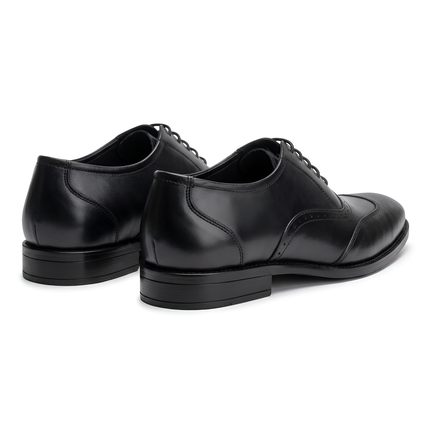 TOM HENDRIX CLASSIC WINGTIP TOE OXFORD BLACK