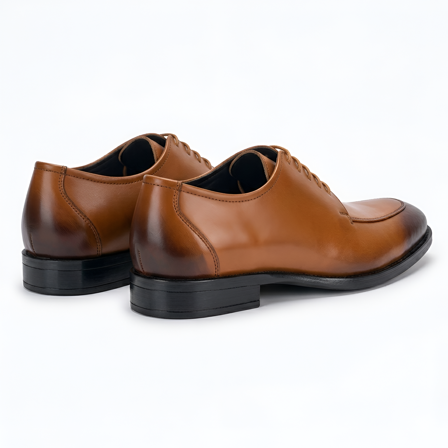 TOM HENDRIX CLASSIC MOC TOE DERBY TAN