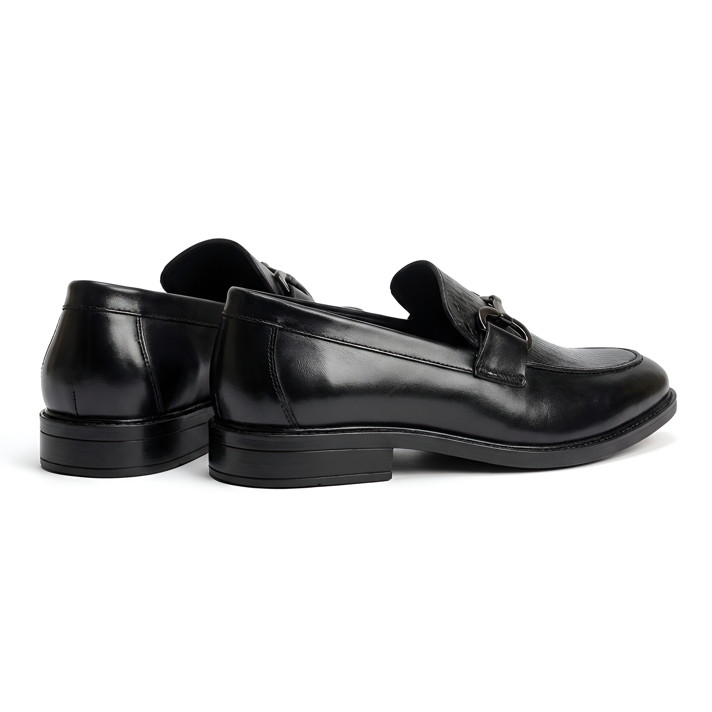 TOM HENDRIX HORSE BIT LOAFER BLACK