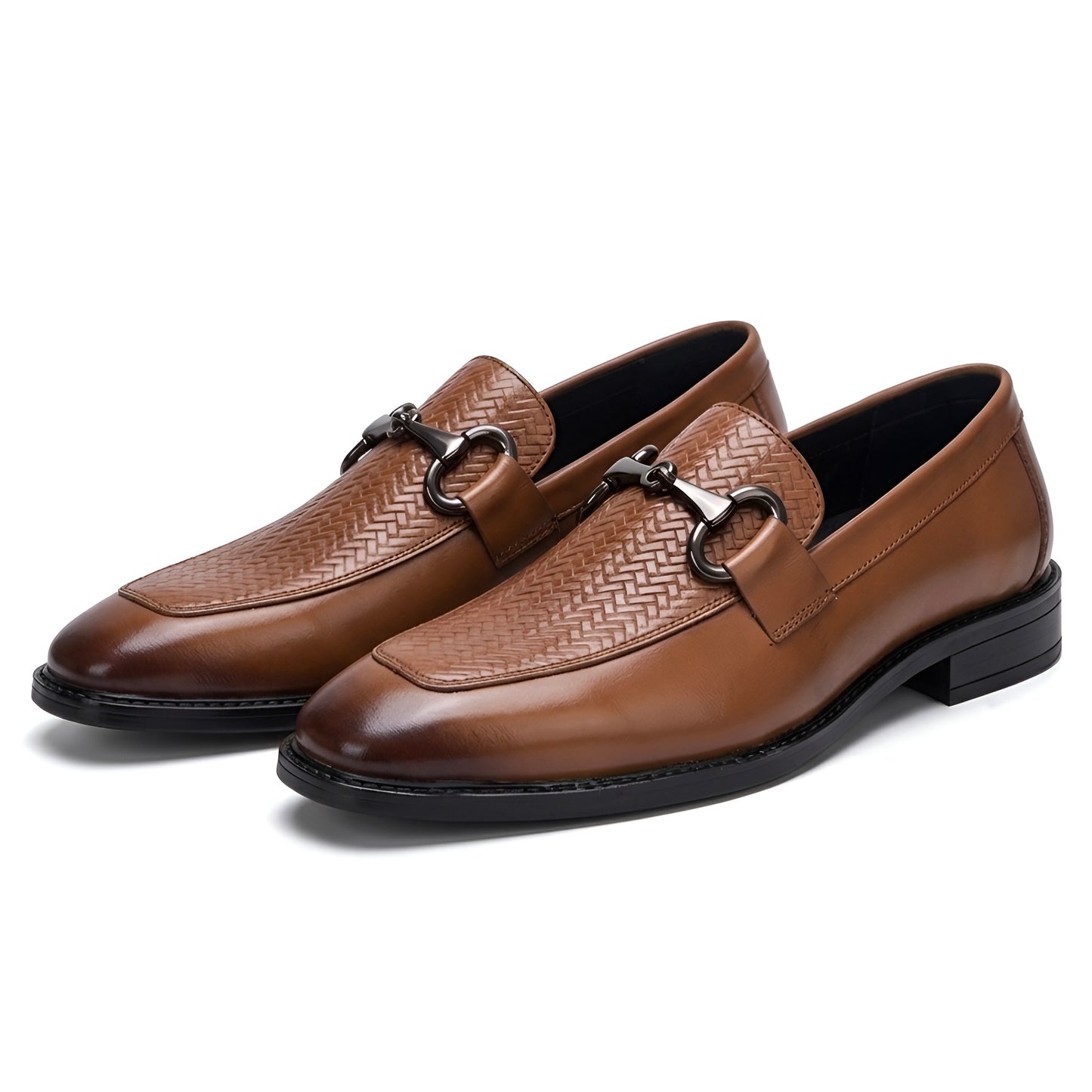 TOM HENDRIX HORSE BIT LOAFER TAN