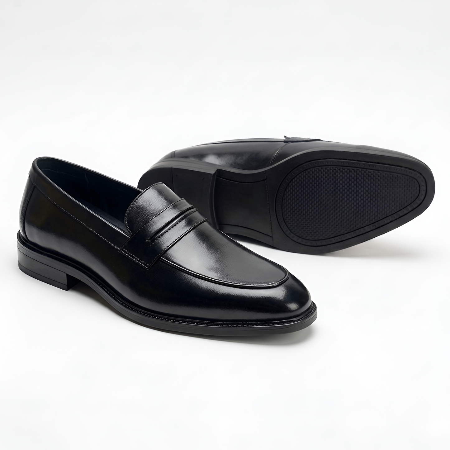 TOM HENDRIX STRAP LOAFER BLACK