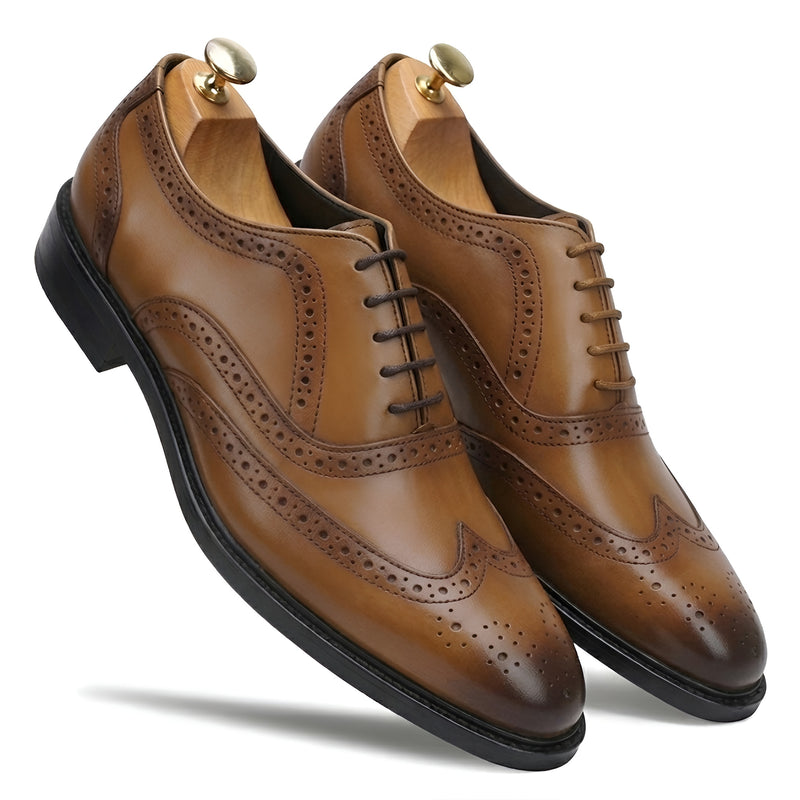 TOM HENDRIX CLASSIC BROGUE OXFORD TAN