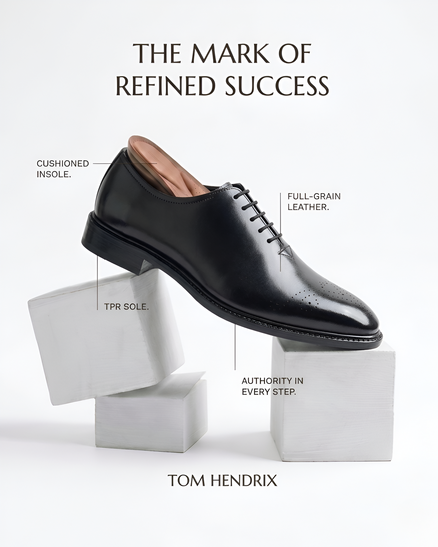 TOM HENDRIX CLASSIC OXFORD BLACK