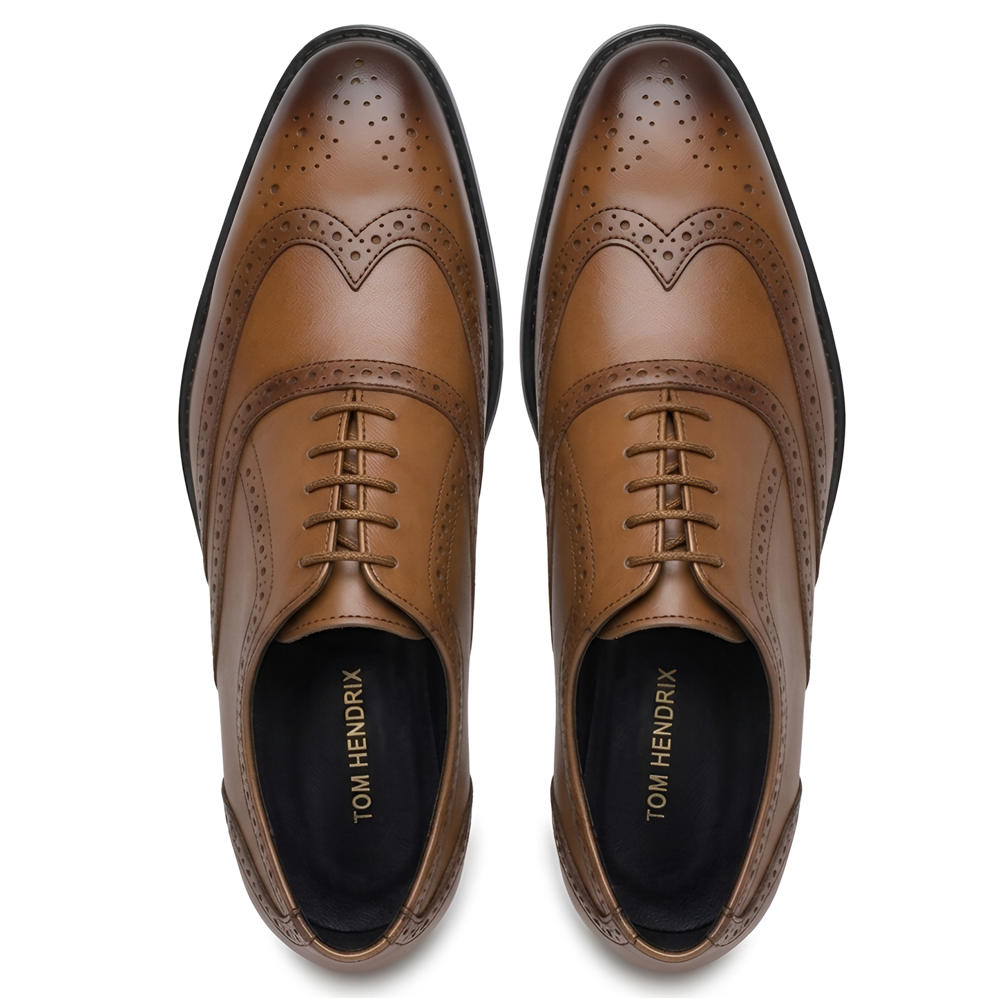 TOM HENDRIX CLASSIC BROGUE OXFORD TAN