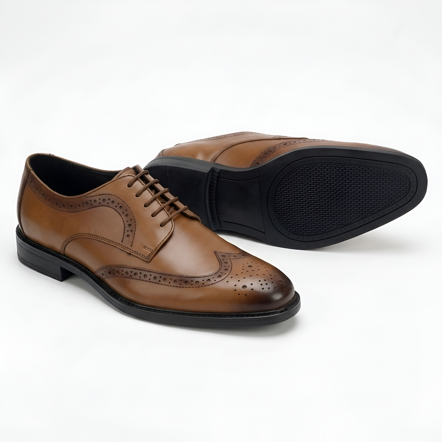 TOM HENDRIX CLASSIC BROGUE DERBY TAN