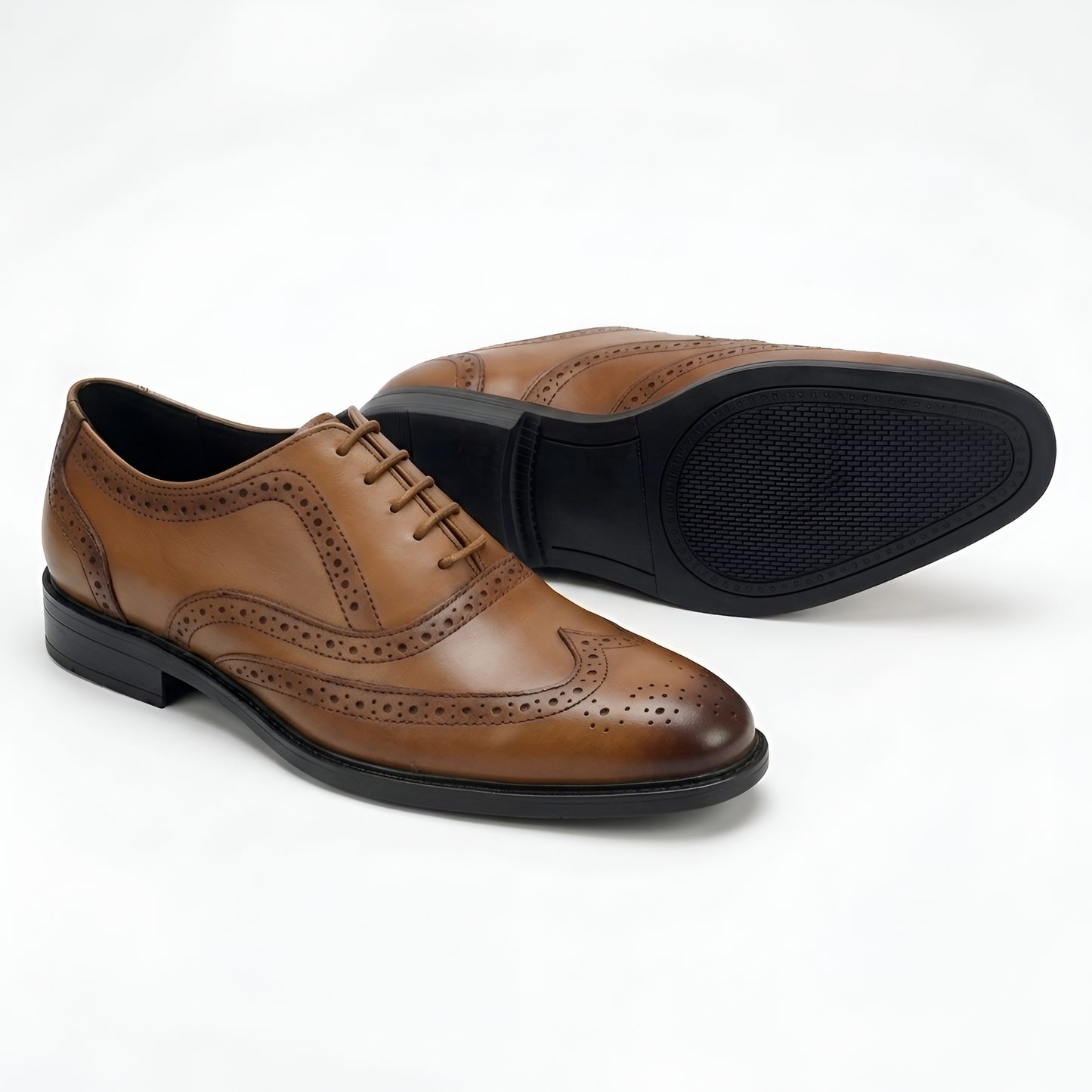 TOM HENDRIX CLASSIC BROGUE OXFORD TAN
