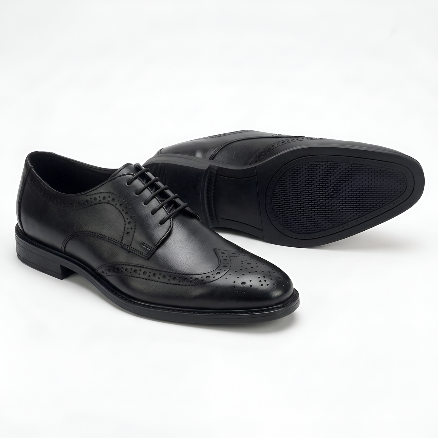 TOM HENDRIX CLASSIC BROGUE DERBY BLACK