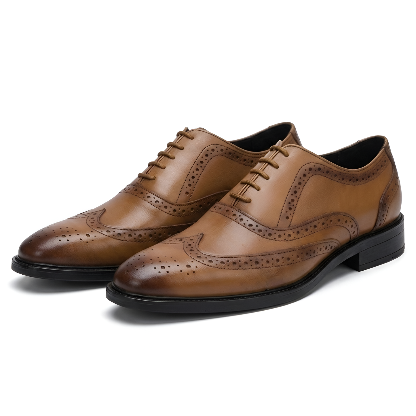 TOM HENDRIX CLASSIC BROGUE OXFORD TAN